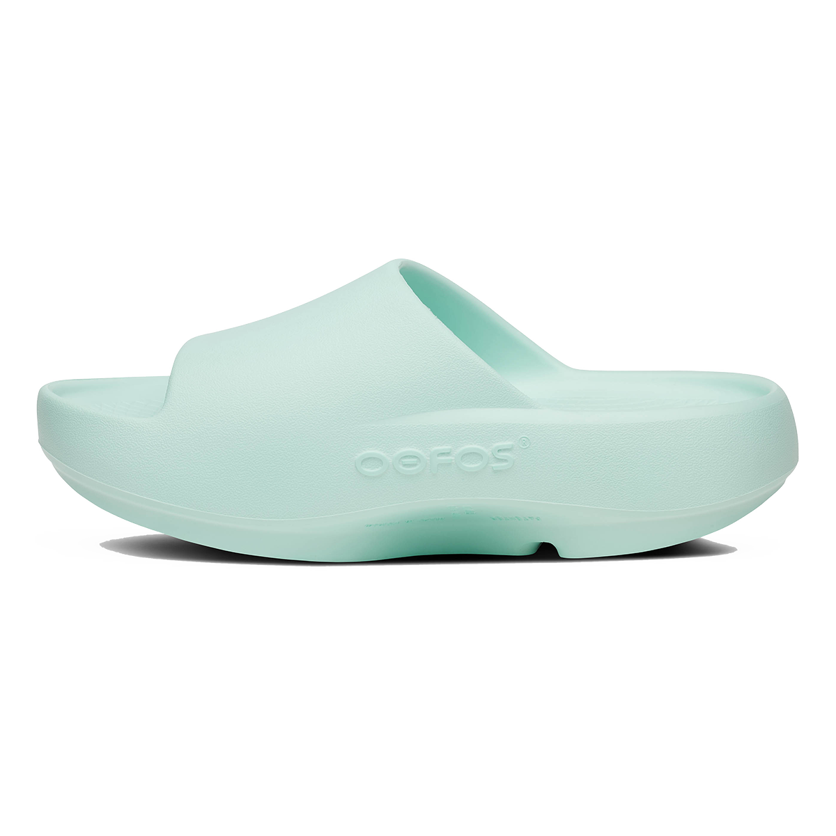Oofos OOahh+ Slide — Black — Size D — Width 3 M / 5 W — Alternate View 10