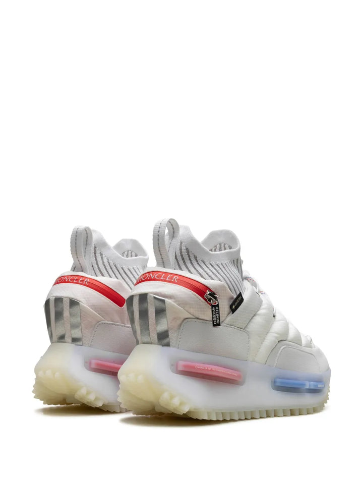adidas X Moncler Nmd Runner Sneakers — White/Multicolour — Size US M 6 - US W 7.5 — Back View