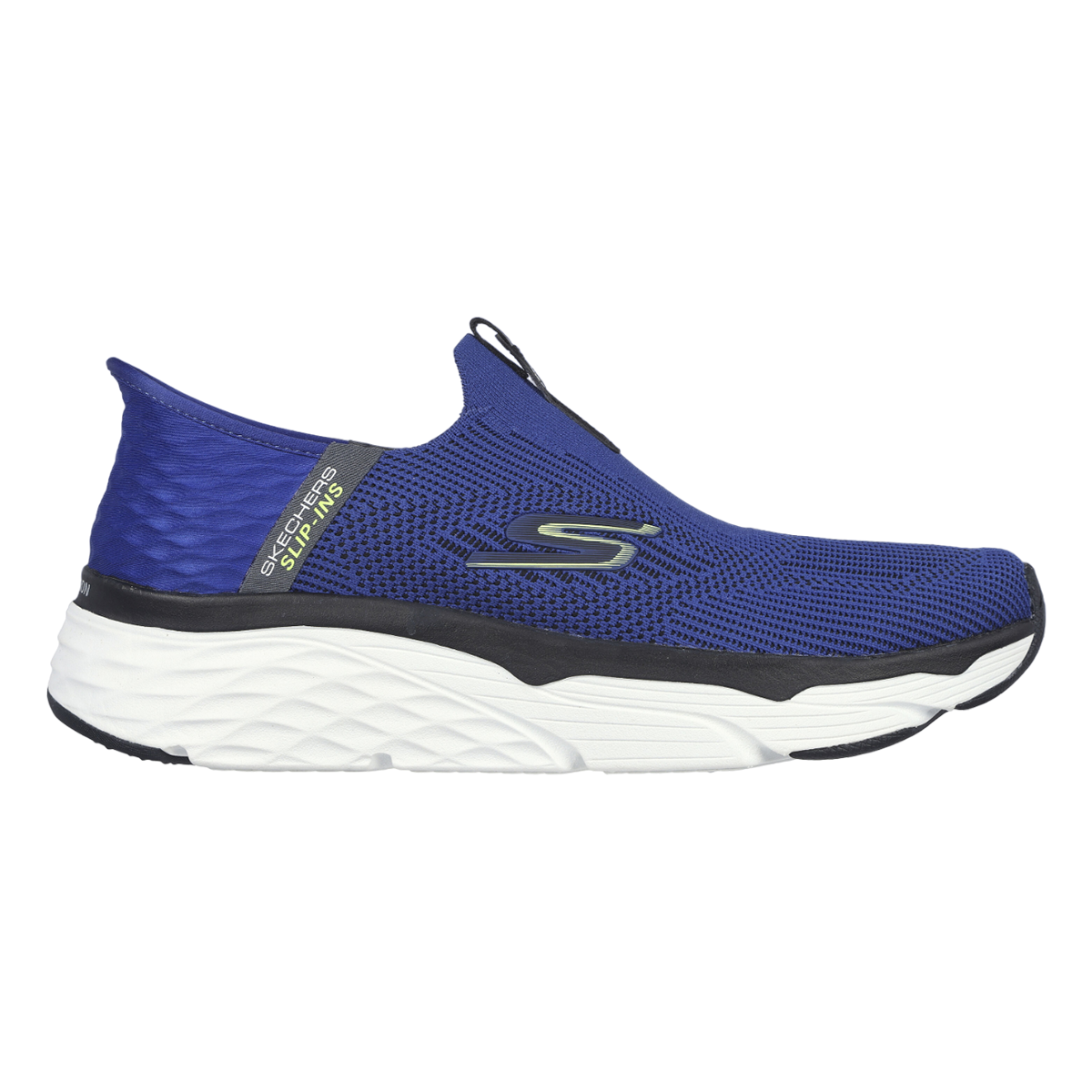 Skechers Max Cushioning Elite Advantage — Navy — Size D — Width 8 — Front View