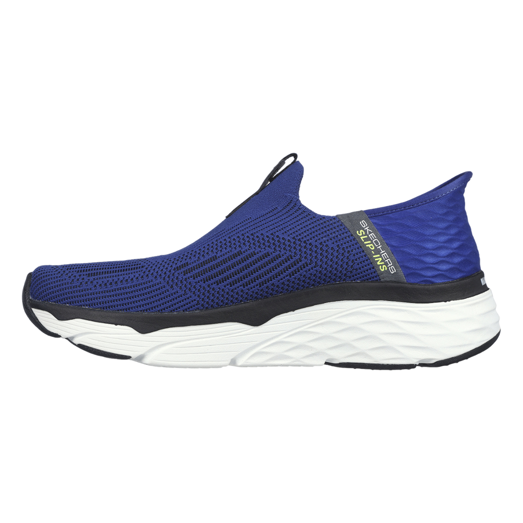 Skechers Max Cushioning Elite Advantage — Navy — Size D — Width 8 — Side View