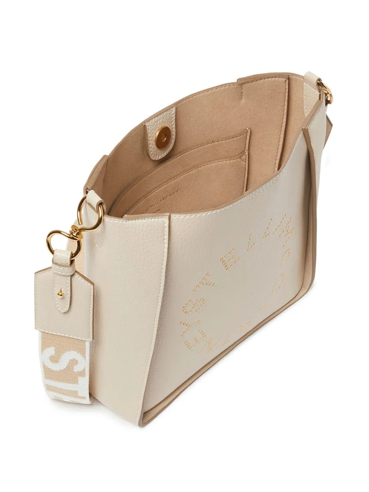 Stella Mccartney Stella Logo Vegan Leather Shoulder Bag — Same as shown — Size One Size — Detail View