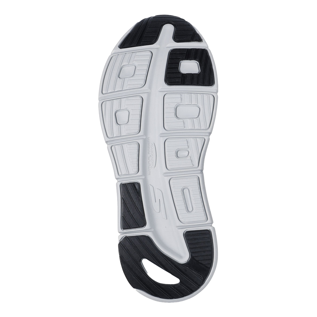 Skechers Max Cushioning Premier 2.0 — Navy Textile - Black Synthetic — Size D — Width 8 — Top View