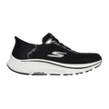 Skechers Go Run Consistent 2.0 - Empowered — Black And White Textile - Synthetic — Size D — Width 9 — Front View
