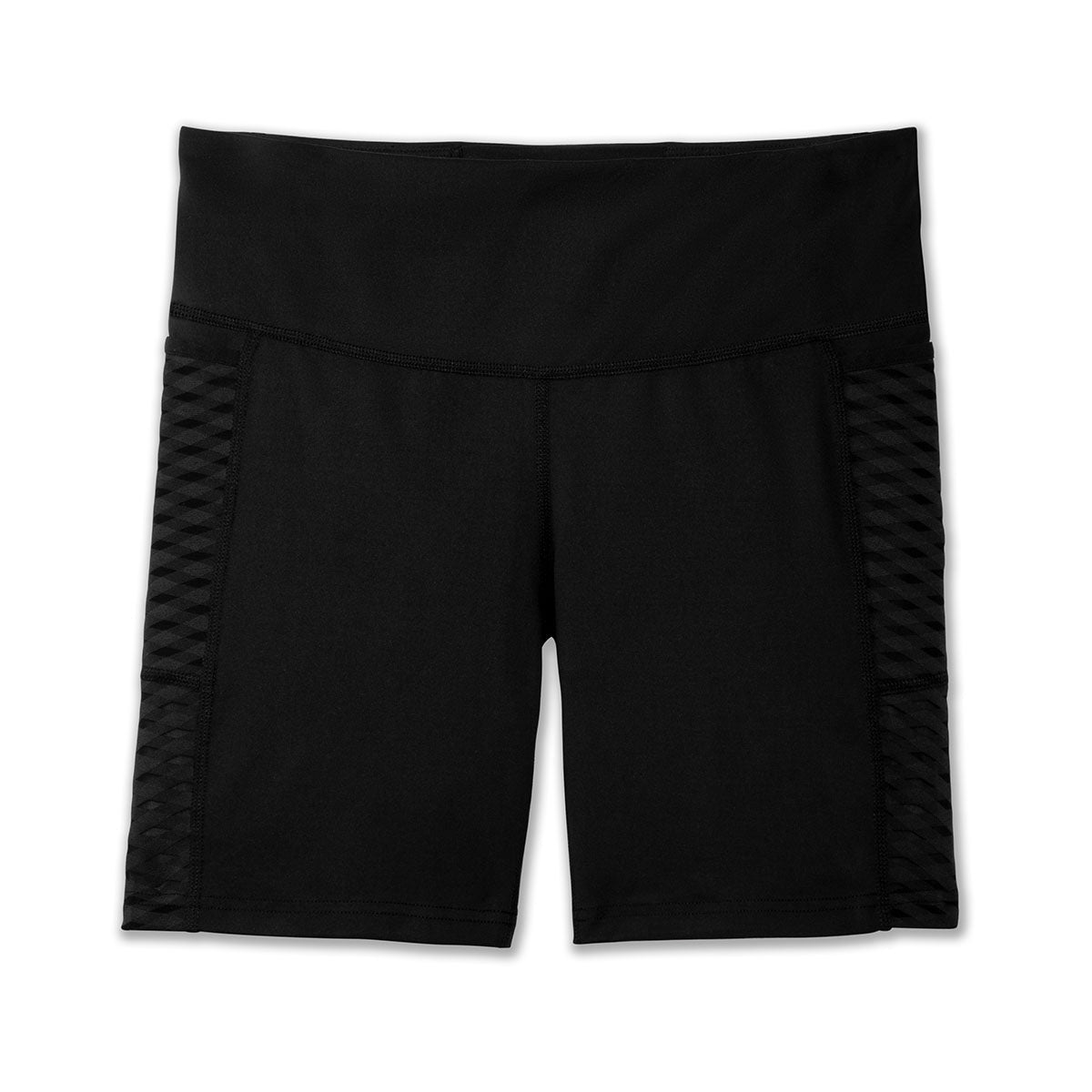 Brooks Greenlight 7" Short — Black — Size Medium — Side View