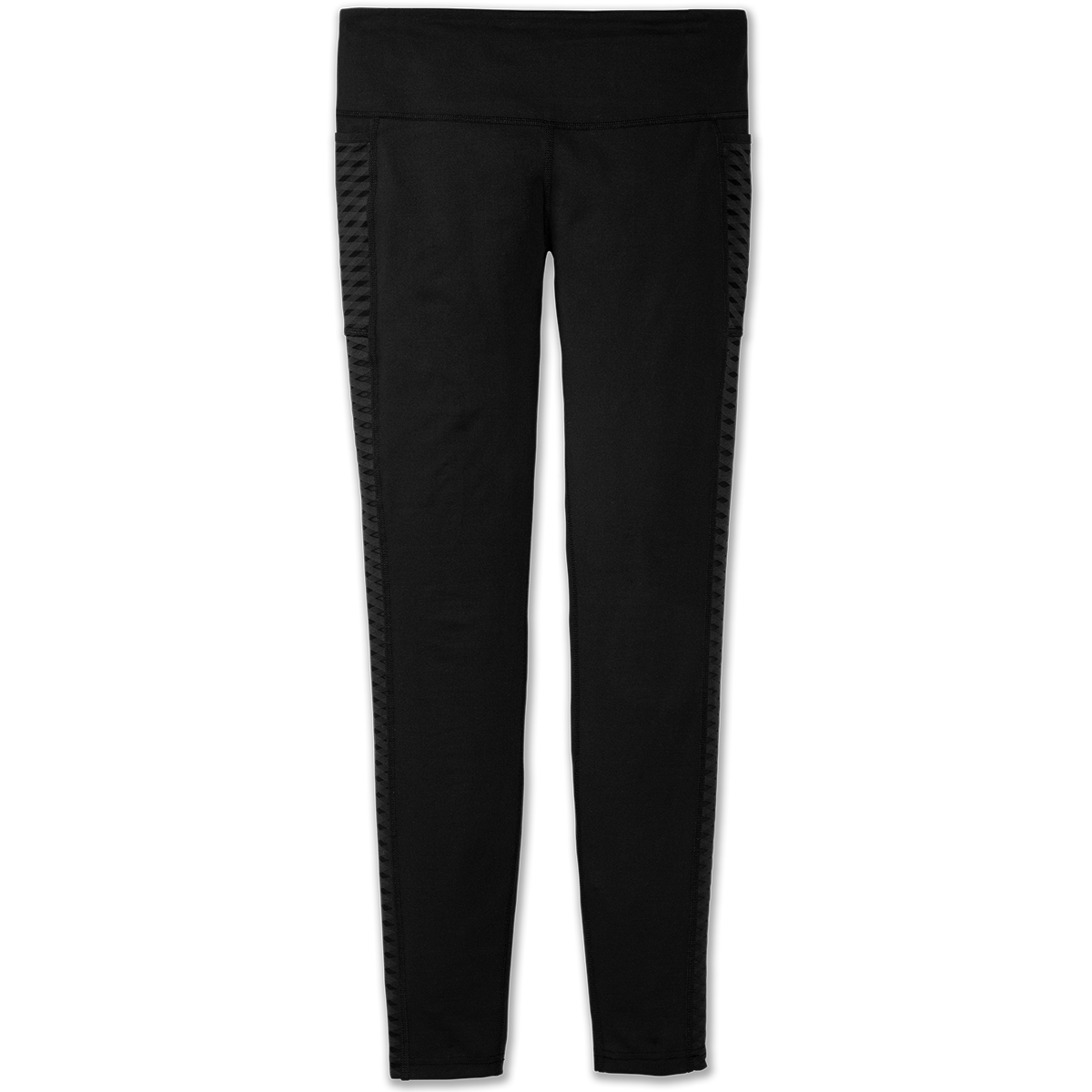 Brooks Greenlight Tight — Black — Size Small — Detail View
