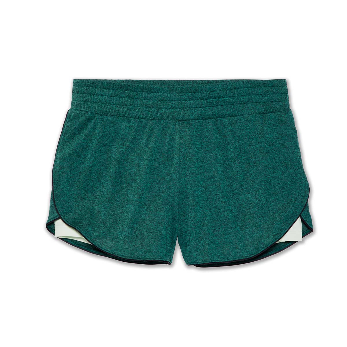Brooks Rep 3" 2-in-1 Short — Heather Asphalt - Black — Size Medium — Alternate View 10