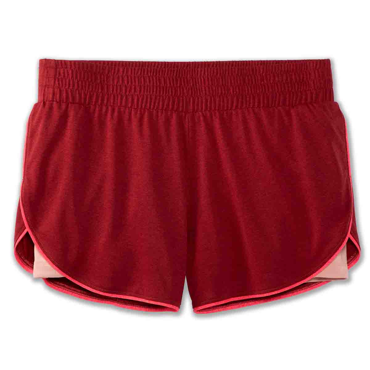 Brooks Rep 3" 2-in-1 Short — Heather Asphalt - Black — Size Medium — Alternate View 8