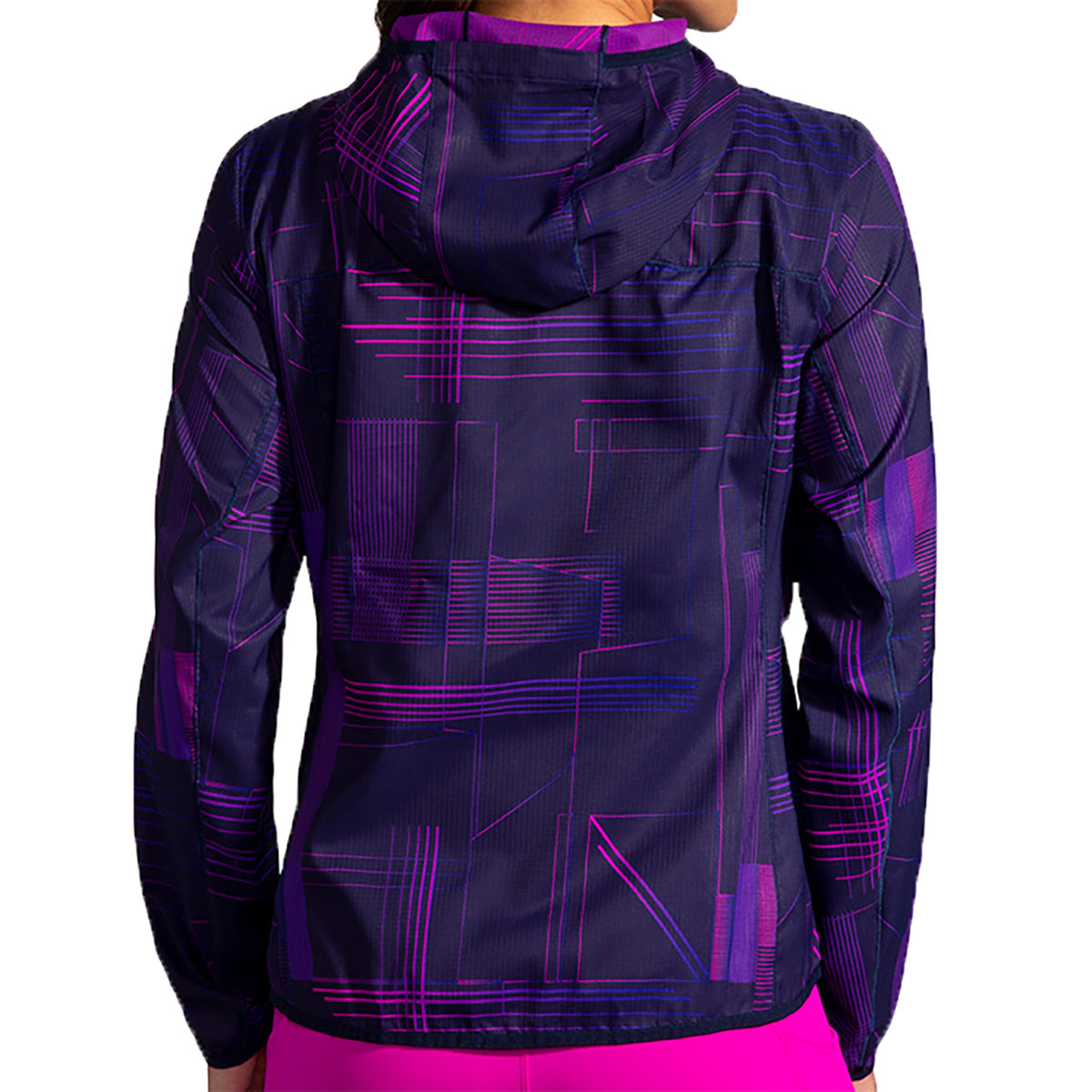 Brooks Canopy Jacket — Sand - Sundial - Blue Lavender — Size Medium — Lifestyle View