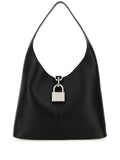 Balenciaga Medium Locker Leather Shoulder Bag — Same as shown — Size One Size — Front View