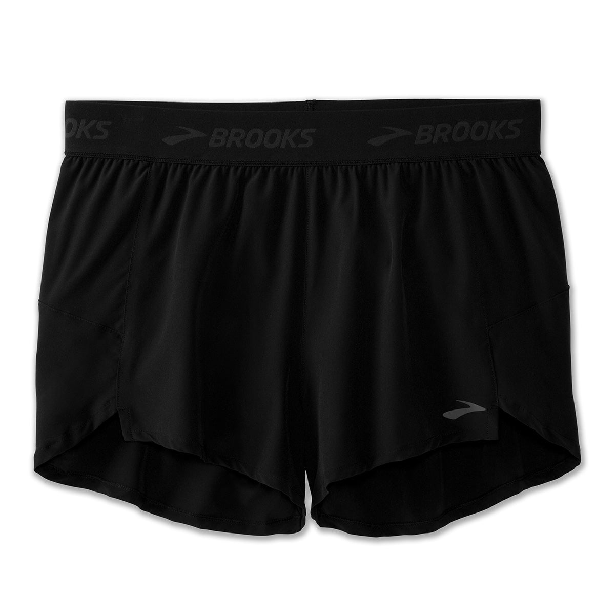 Brooks Chaser 3" Short — Black - Brooks — Size XSmall — Detail View