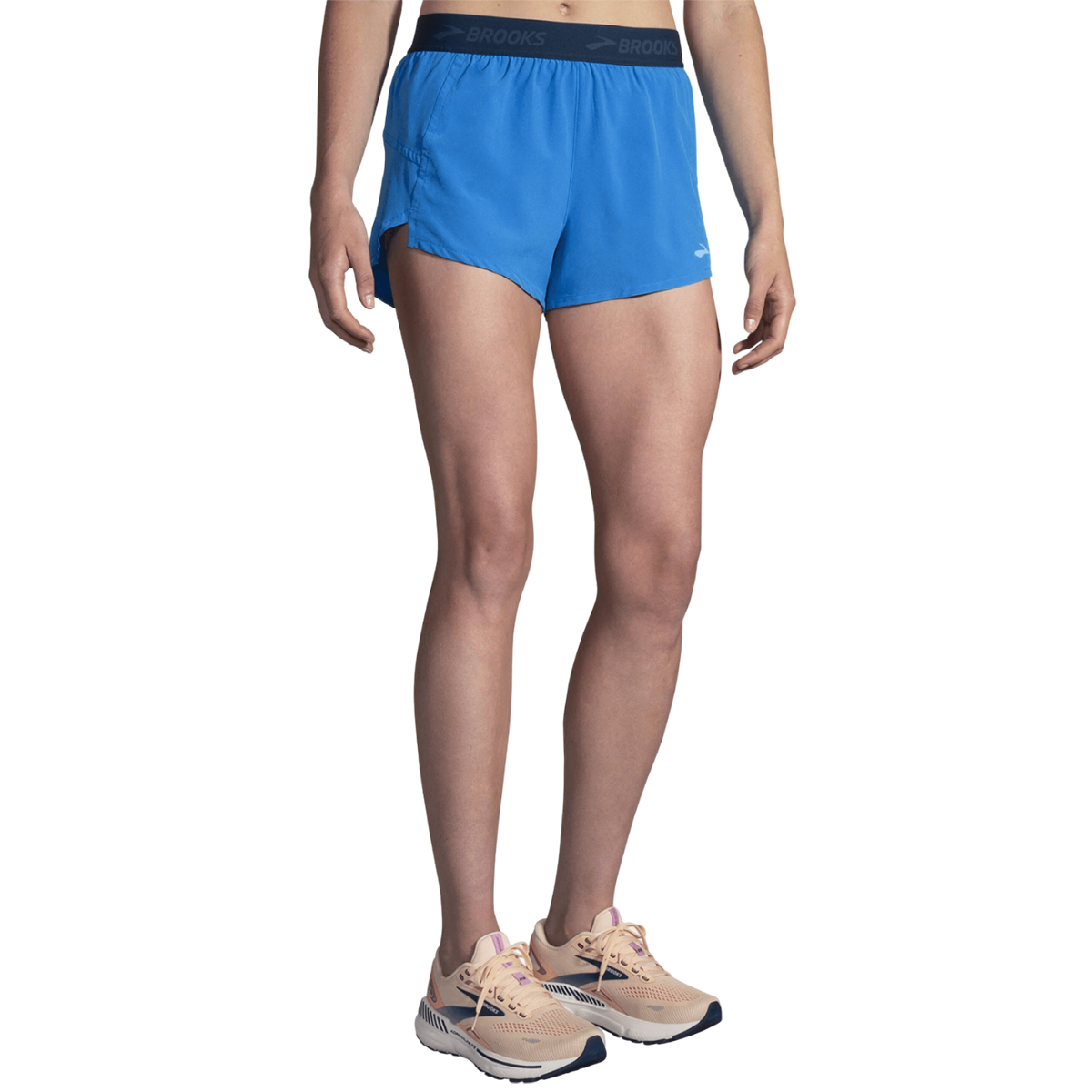 Brooks Chaser 3" Short — Black - Brooks — Size XSmall — Front View