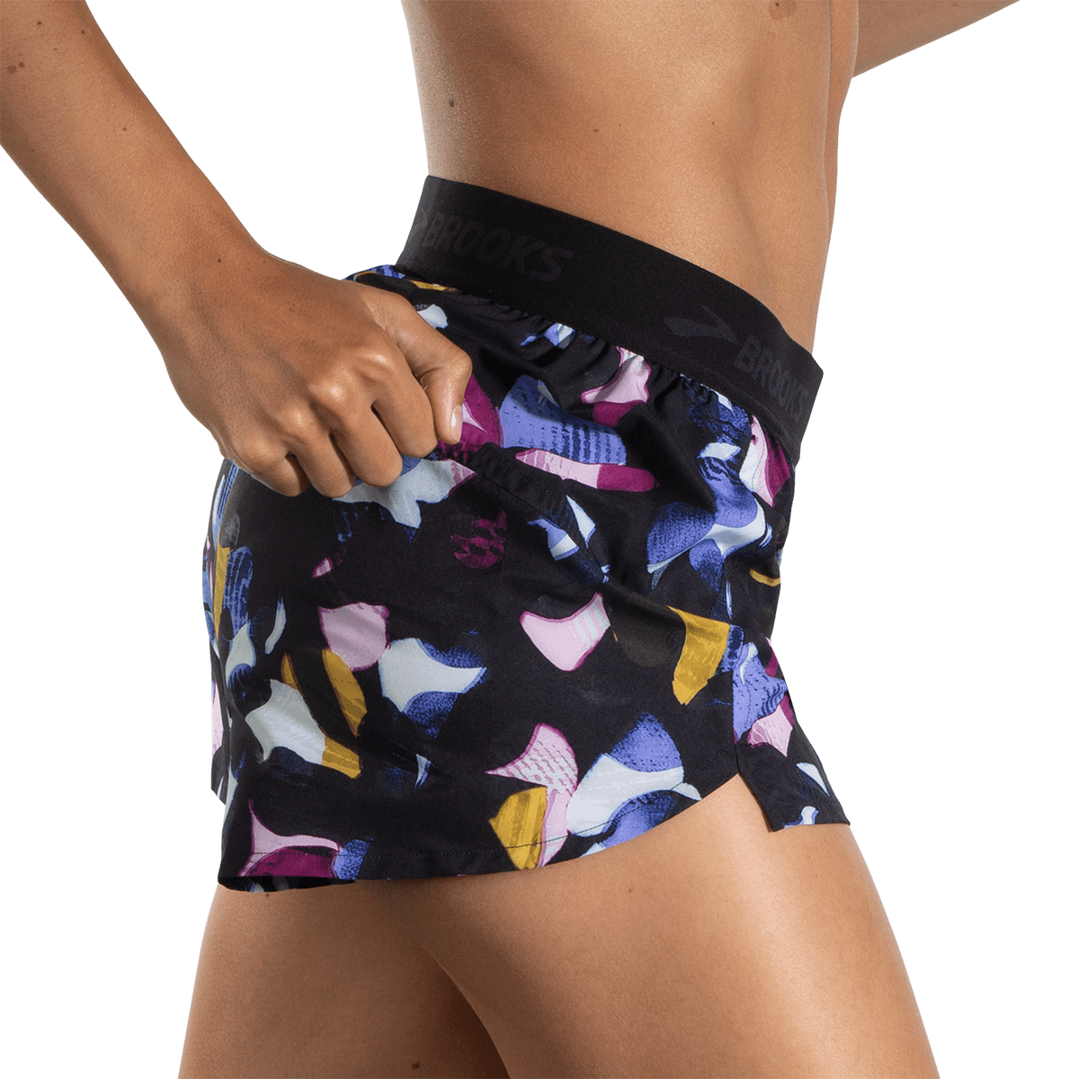 Brooks Chaser 3" Short — Black - Brooks — Size XSmall — Alternate View 11