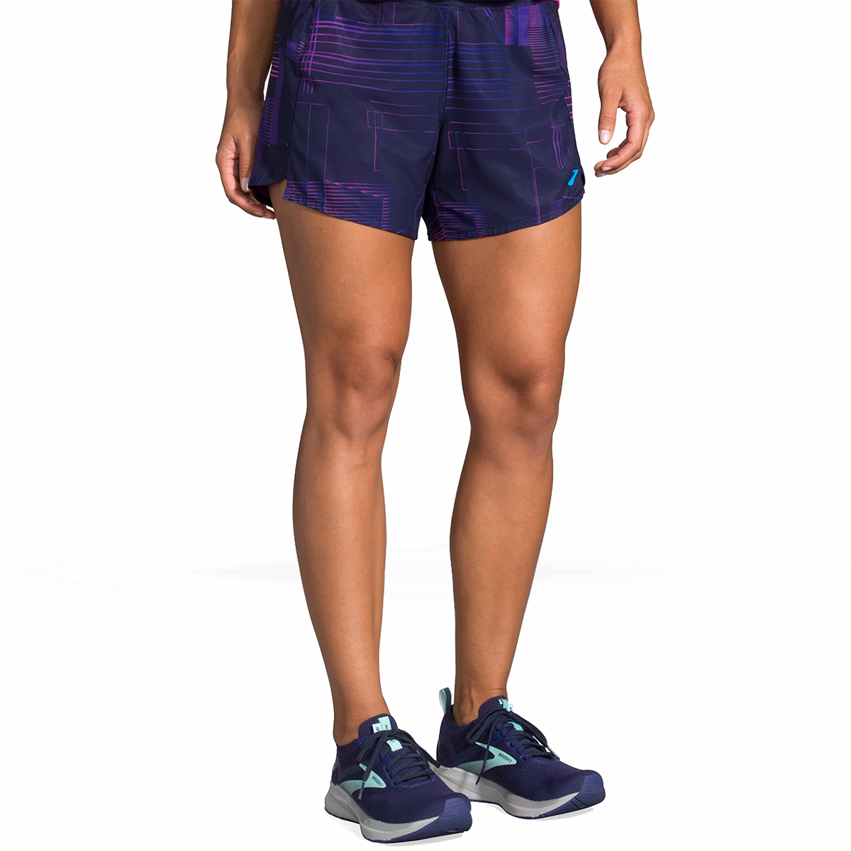 Brooks Chaser 5" Short — Black — Size Small — Alternate View 45