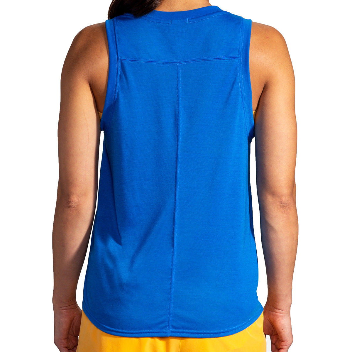 Brooks Distance Tank — Fluoro Pink — Size Small — Side View