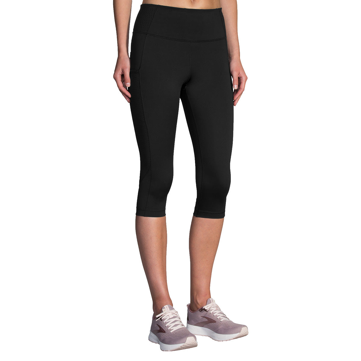 Brooks Method 1/2 Crop Tight — Terracotta Print — Size Small — Front View
