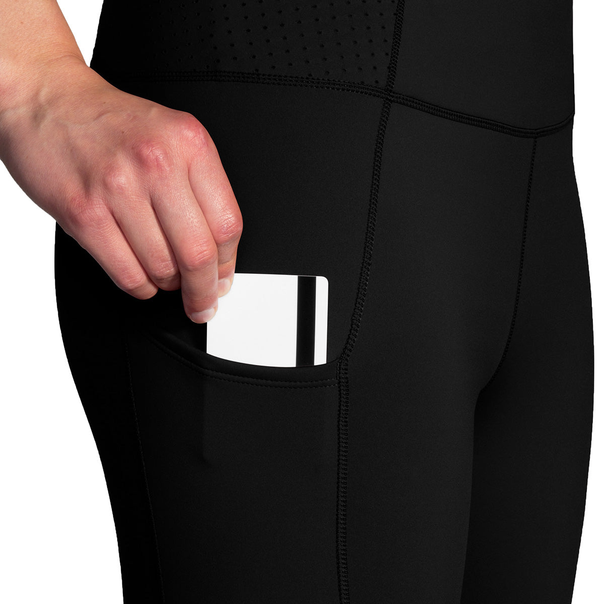 Brooks Method 7/8 Tight — Black — Size XSmall — Detail View