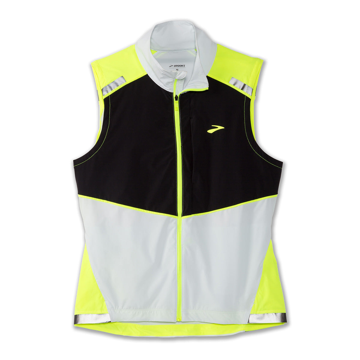 Brooks Carbonite Vest — Icy Grey - Black - Nightlife — Size XSmall — Alternate View 7