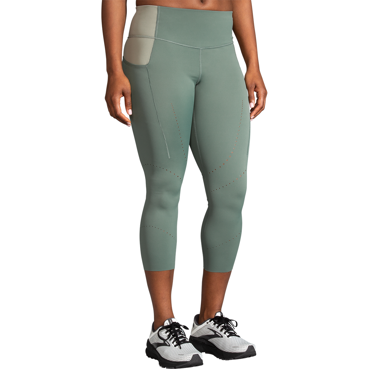 Brooks Method 3/4 Tight — Black — Size Large — Alternate View 12