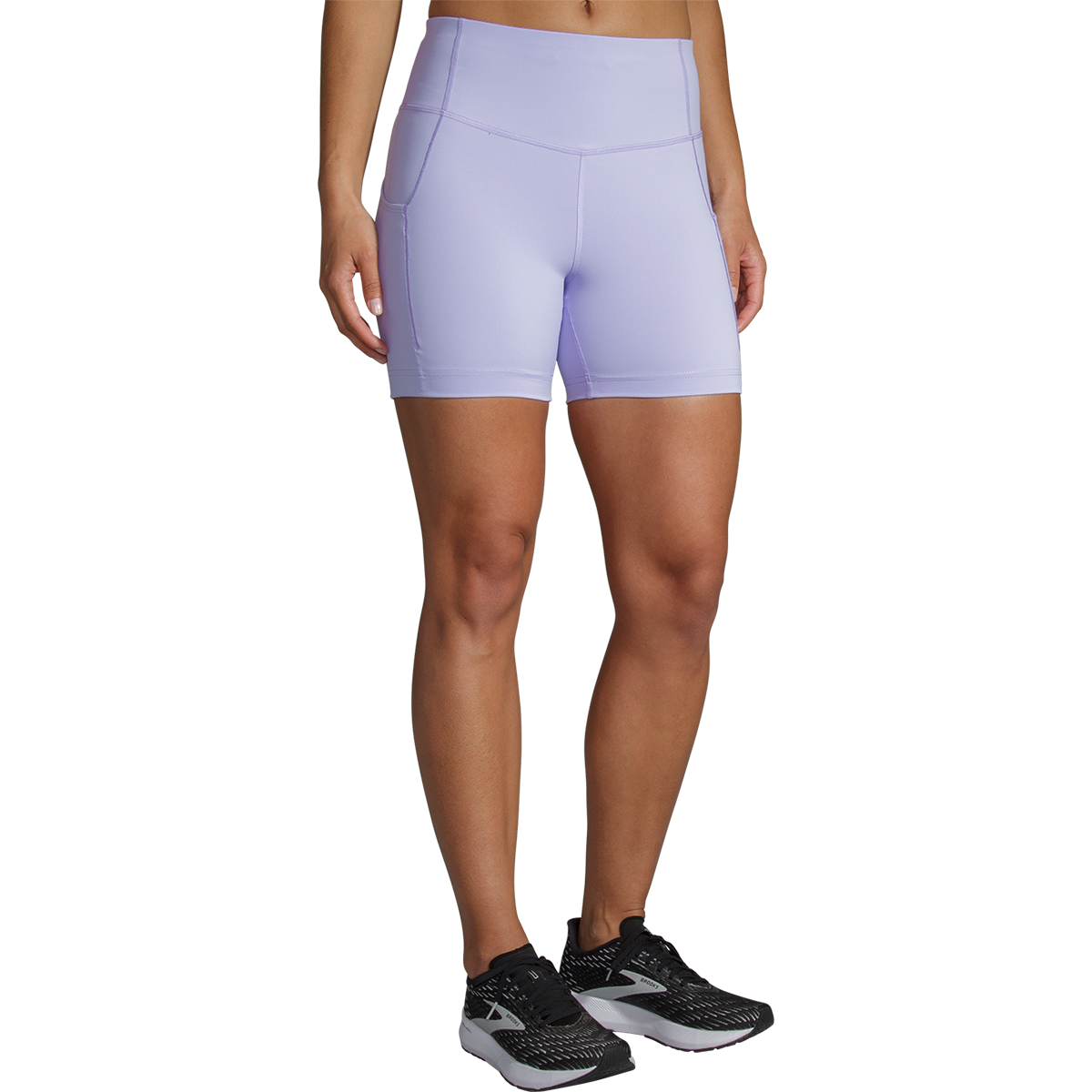 Brooks Method 5" Short Tight — Fast Floral Print — Size Small — Alternate View 24