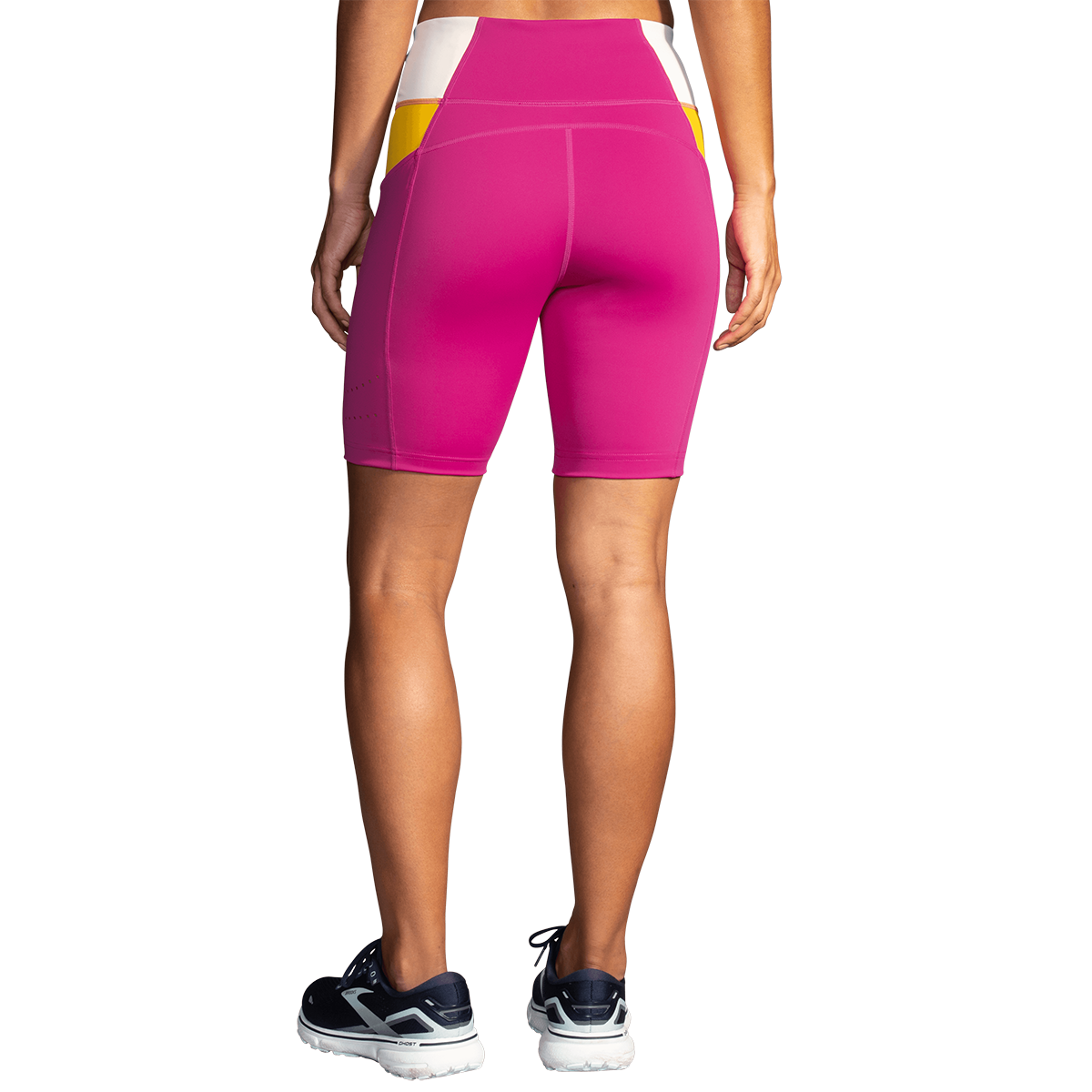 Brooks Method 8" Short Tight — Razzmatazz - Quartz - Hyper Pink — Size Small — Alternate View 19