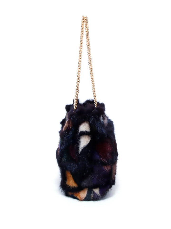 Chanel Pre Owned 2000 Abstract Pattern Cc Plaque Chain Shoulder Bag — Same as shown — Size One Size — Top View