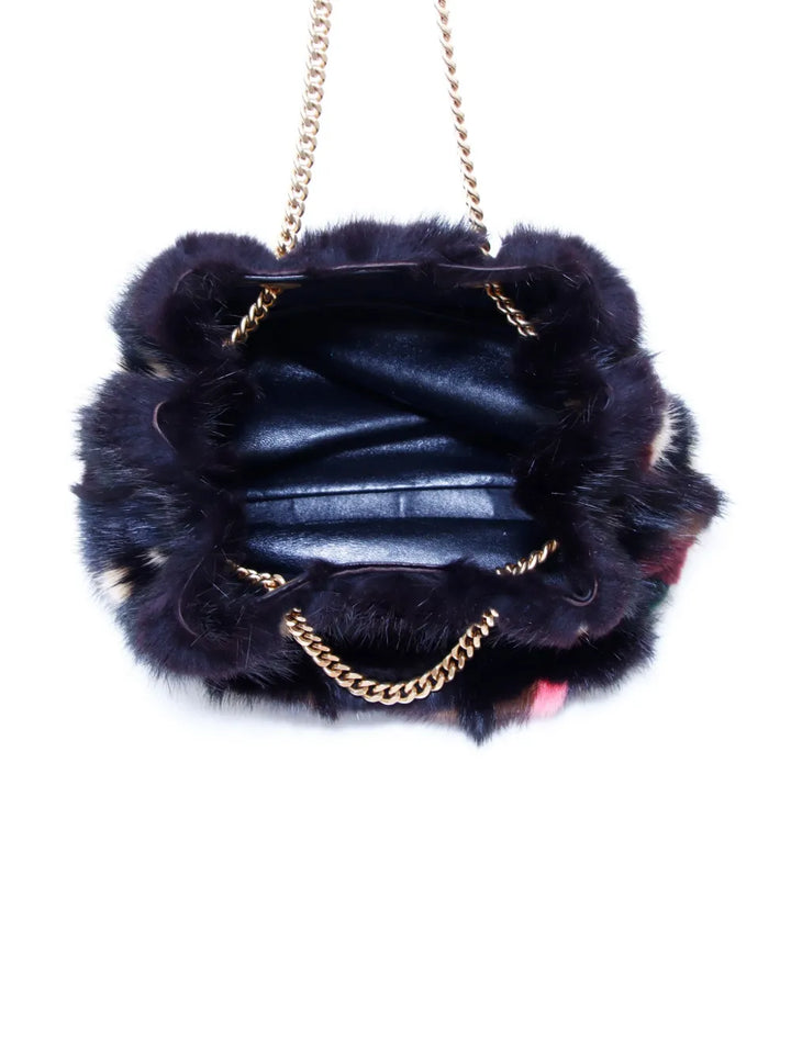 Chanel Pre Owned 2000 Abstract Pattern Cc Plaque Chain Shoulder Bag — Same as shown — Size One Size — Detail View