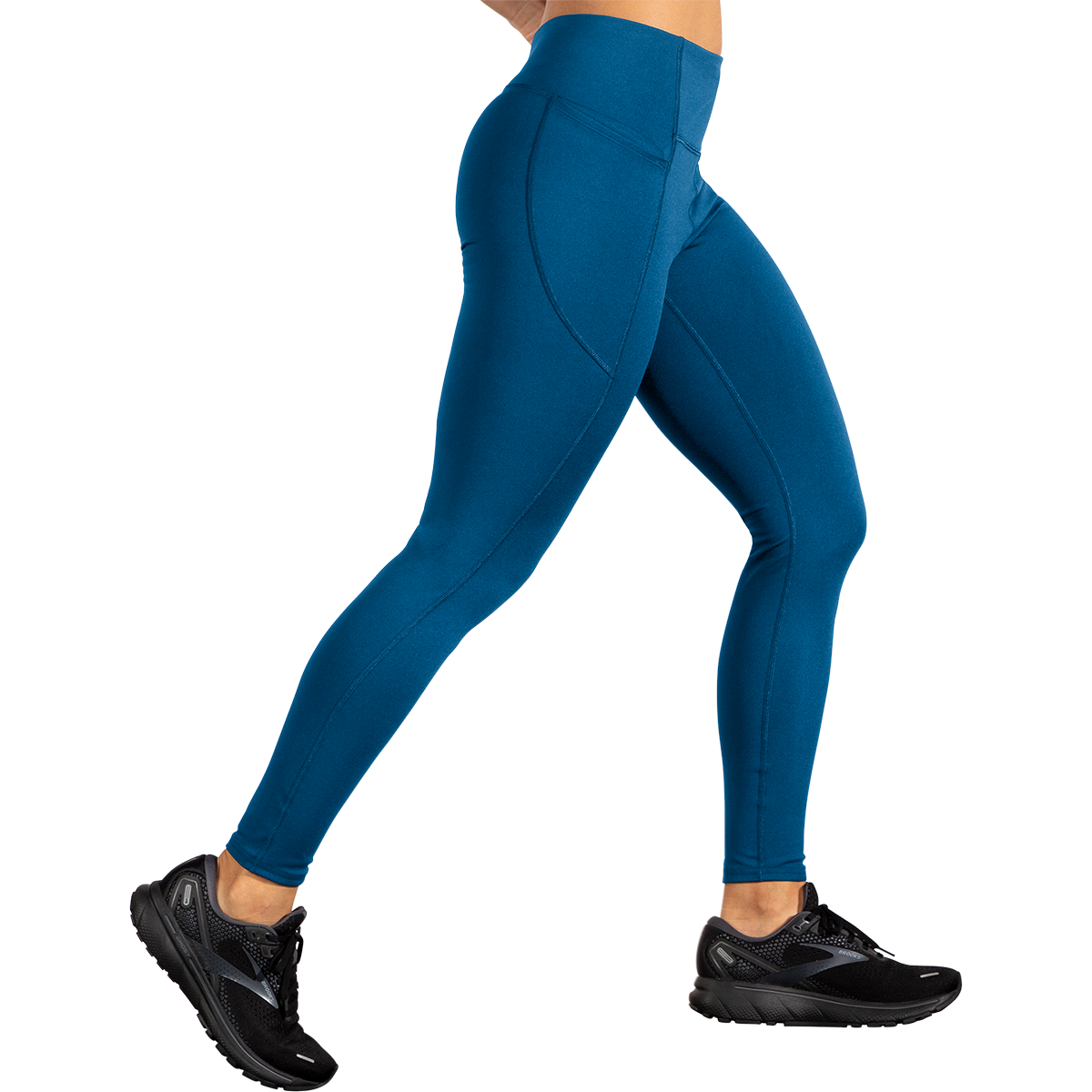 Brooks Moment Tight — Razzmatazz — Size Small — Lifestyle View
