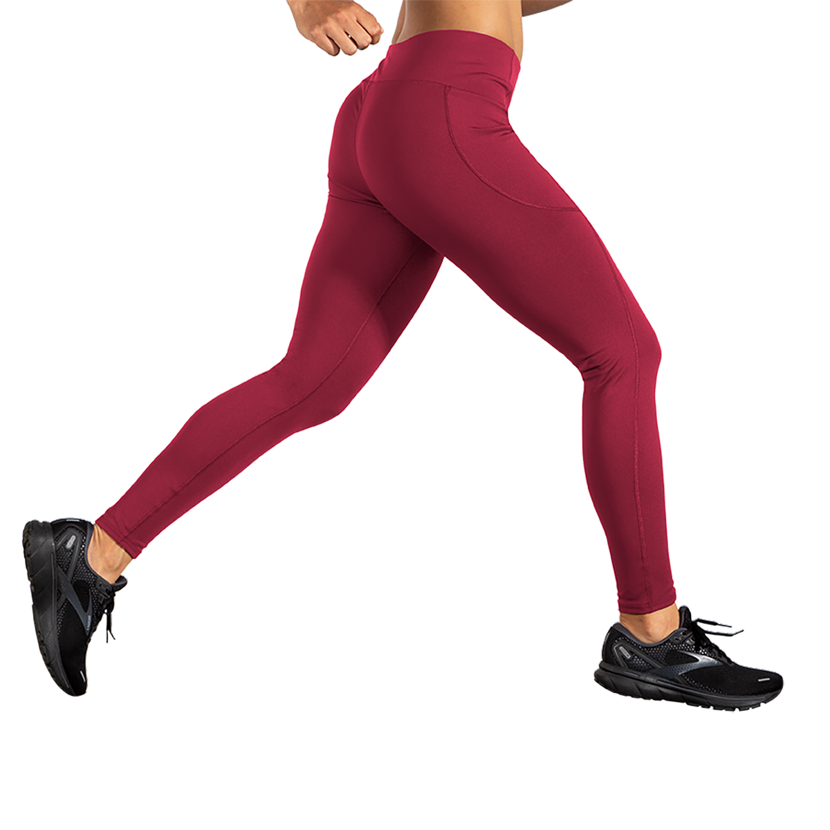 Brooks Moment Tight — Razzmatazz — Size Small — Alternate View 14