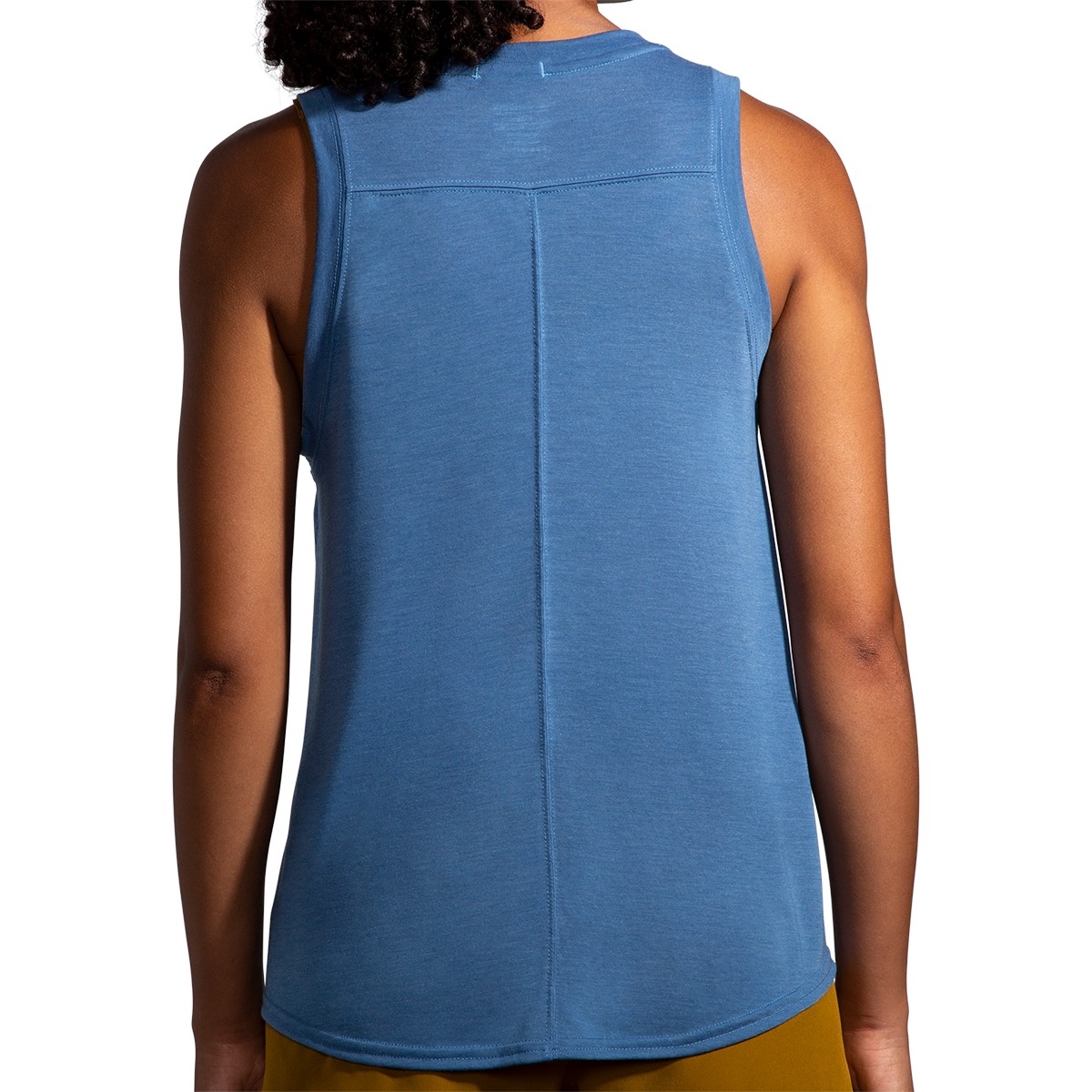Brooks Dog Days Muscle — Heather Blue — Size Large — Side View