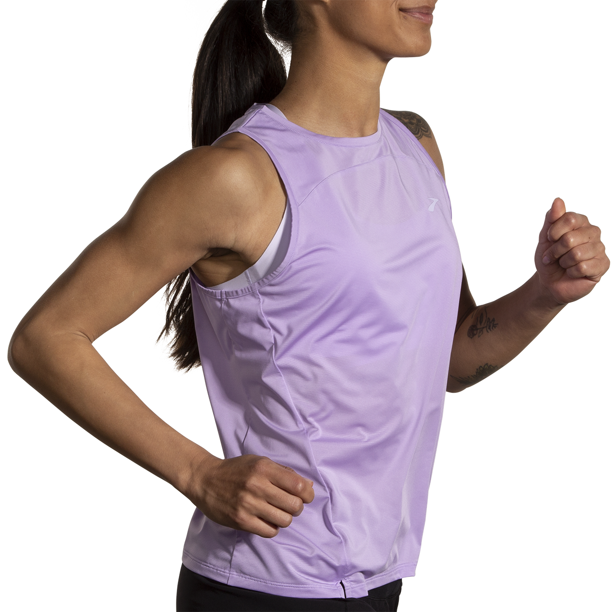 Brooks Sprint Free Tank 2.0 — Purple — Size Small — Alternate View 10