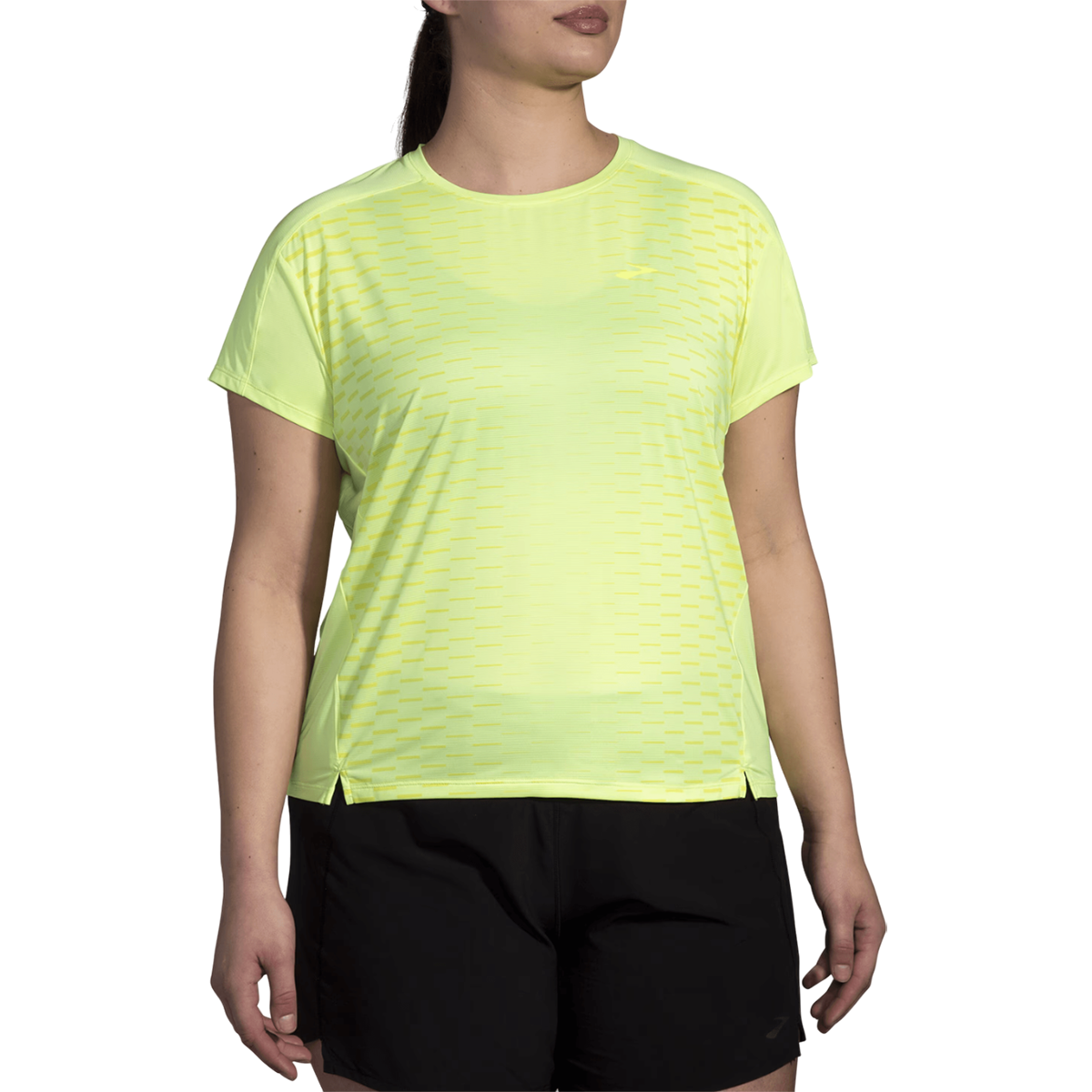 Brooks Sprint Free 2.0 Shortsleeve — Black — Size XSmall — Alternate View 8