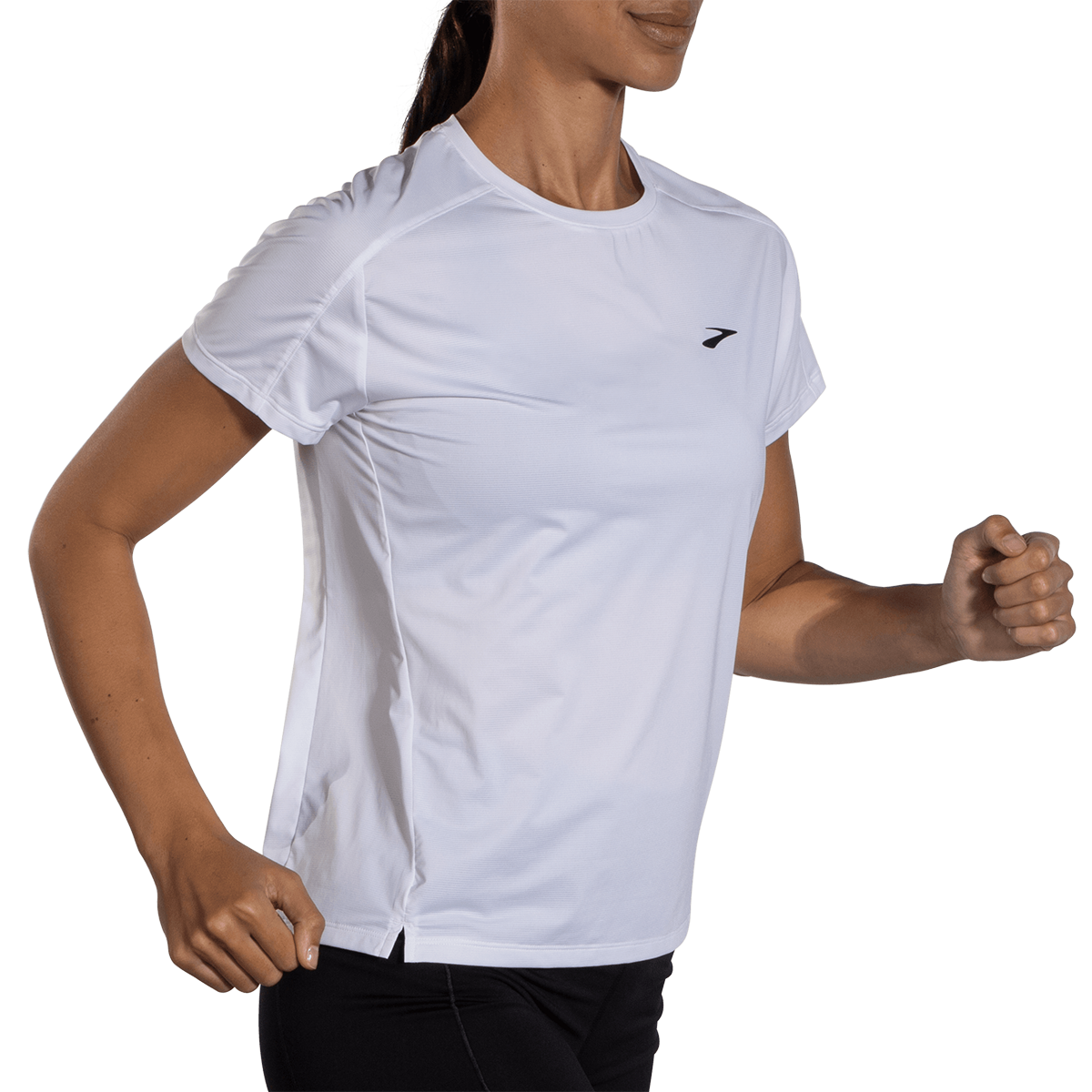 Brooks Sprint Free 2.0 Shortsleeve — Black — Size XSmall — Alternate View 11