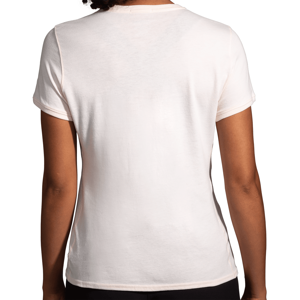 Brooks Distance 2.0 Shortsleeve — Quartz - Gradient Stripe — Size Small — Alternate View 13