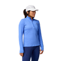 Brooks Dash 1/2 Zip 2.0 — Htr Bluebell — Size Small — Front View
