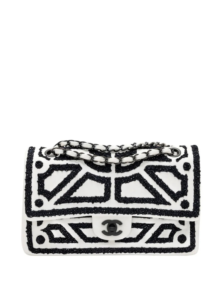 Chanel Pre Owned 2011 Medium Garden Of Versailles Double Flap Shoulder Bag — Same as shown — Size One Size — Front View