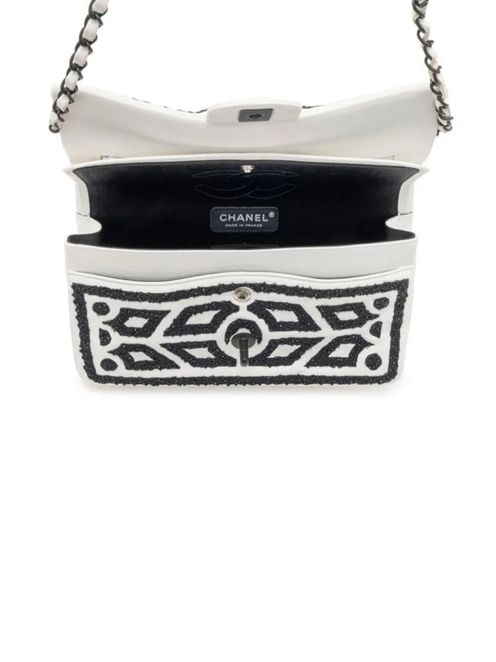 Chanel Pre Owned 2011 Medium Garden Of Versailles Double Flap Shoulder Bag — Same as shown — Size One Size — Detail View