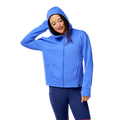 Brooks Activate Midweight Hoodie — Htr Bluebell — Size Small — Front View