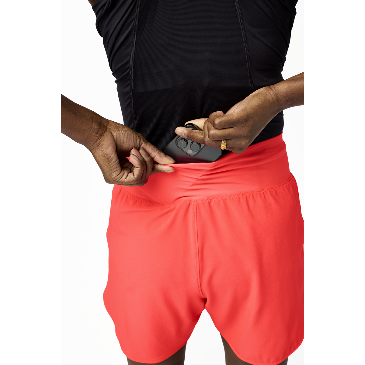 Brooks Chaser 5" Short 2.0 — Black — Size Small — Alternate View 20