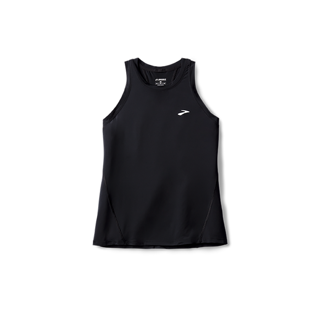 Brooks Sprint Free Tank 3.0 — Black — Size Small — Top View