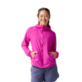 Brooks Canopy Packable Jacket — Black — Size Small — Front View