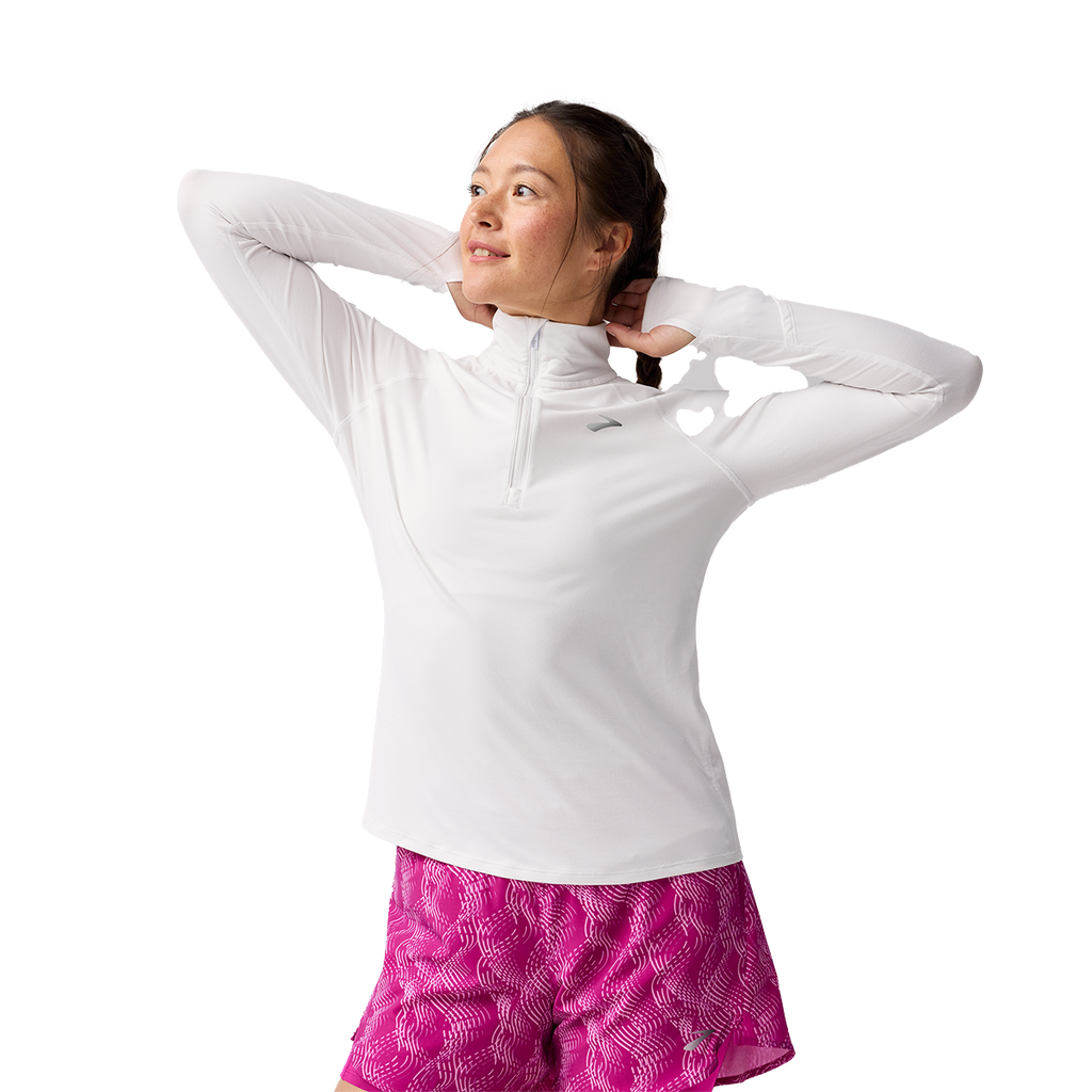 Brooks Dash 1/2 Zip 3.0 — White — Size XSmall — Alternate View 8