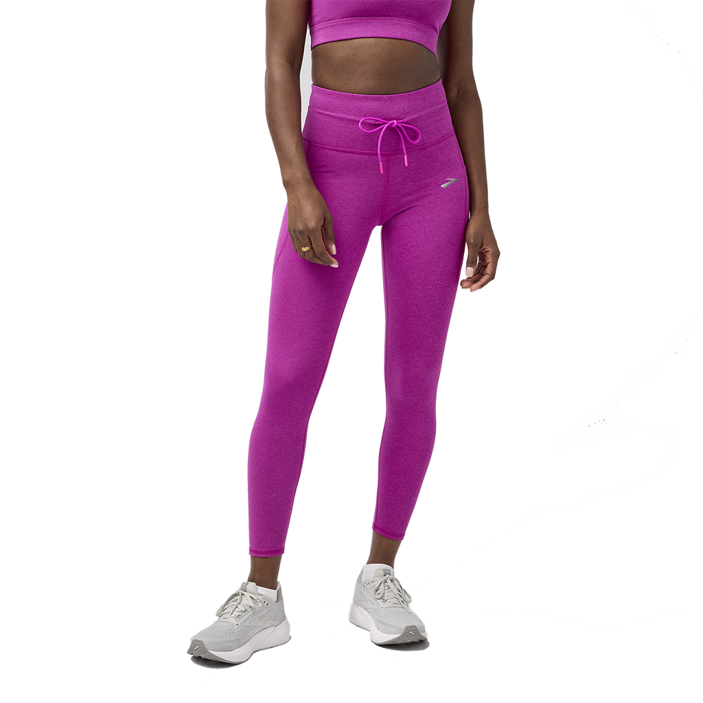Brooks Luxe Tight — Black — Size XSmall — Front View