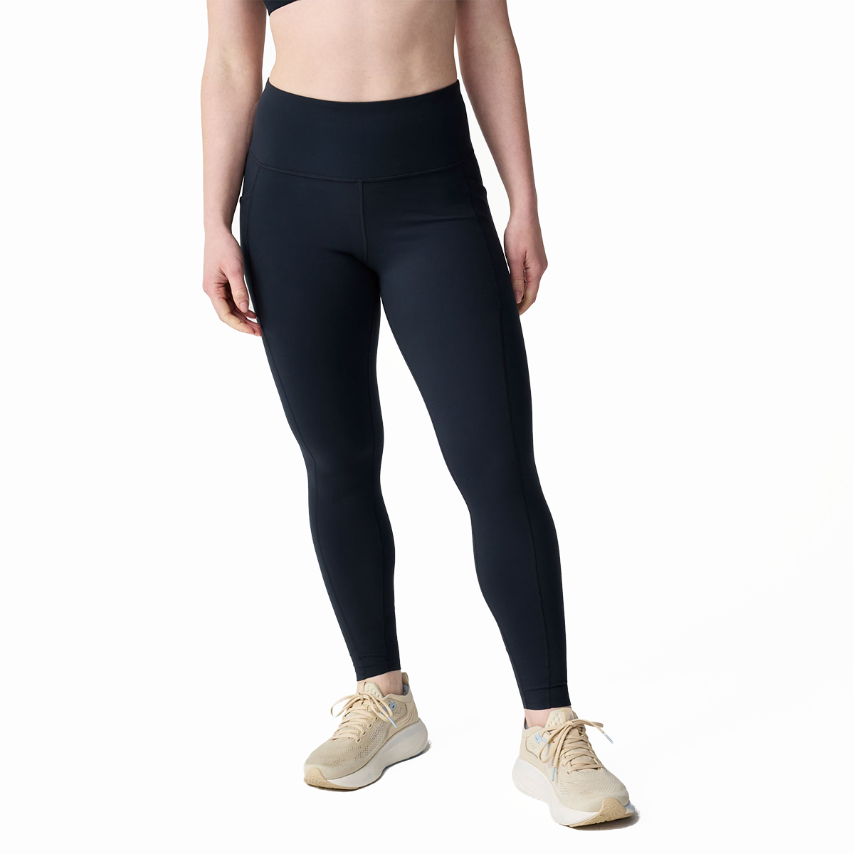 Brooks Chaser 7/8 Tight — Black — Size XSmall — Detail View