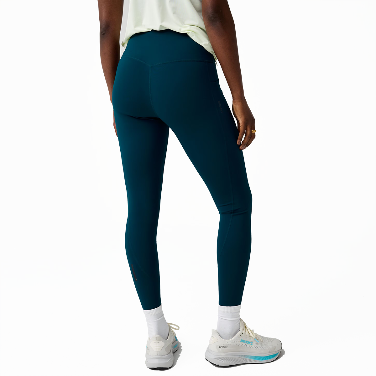 Brooks Chaser 7/8 Tight — Black — Size XSmall — Alternate View 9