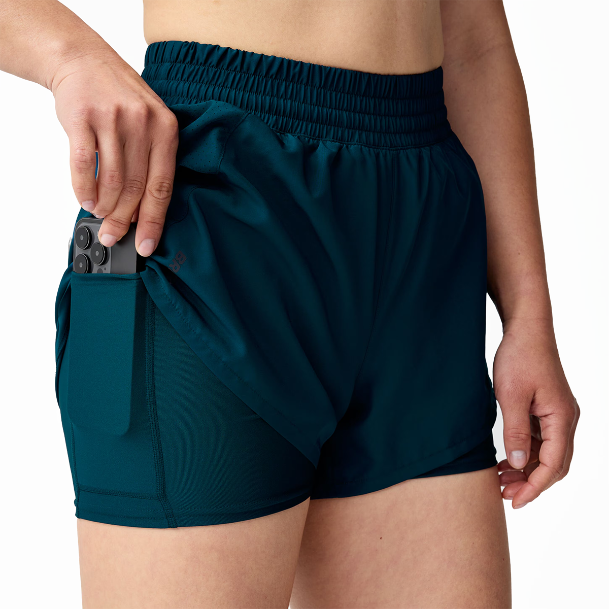 Brooks Dash 2-in-1 Short — Black — Size XSmall — Alternate View 12