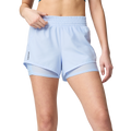 Brooks Dash 2-in-1 Short — Black — Size XSmall — Front View
