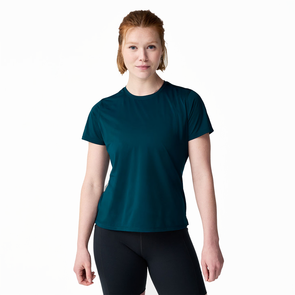 Brooks Dash Short Sleeve — Black — Size XSmall — Back View