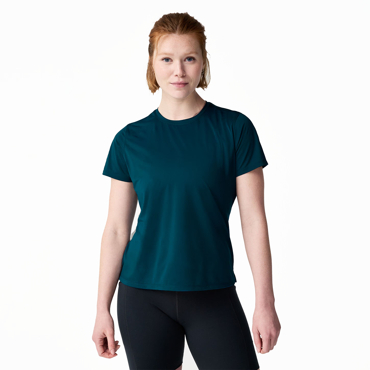 Brooks Dash Short Sleeve — Black — Size XSmall — Back View