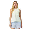 Brooks Graphic Tank — Dark Russet - Atomic Blue — Size XSmall — Front View
