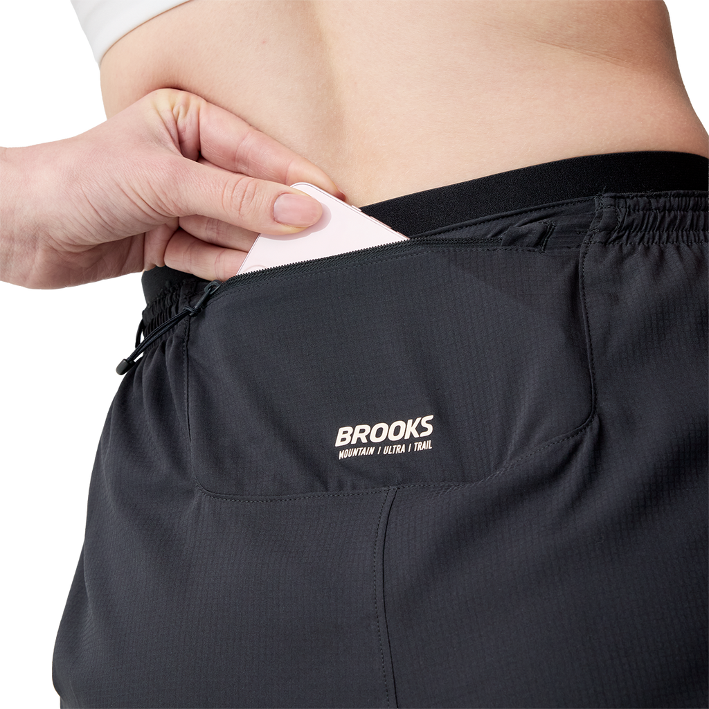 Brooks Cascadia Short — Atomic Blue — Size XSmall — Alternate View 9